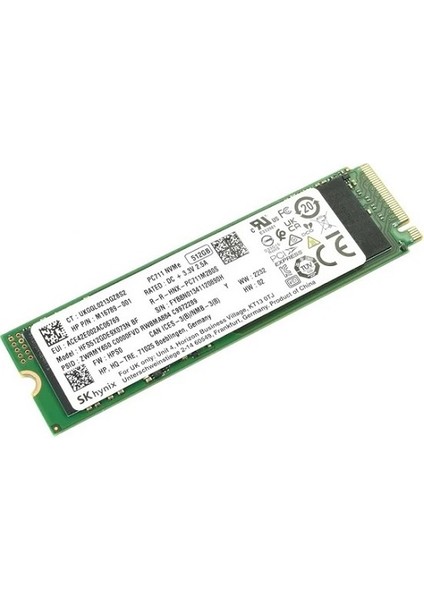 2280 512GB M.2 Pcıe Gen3 SSD (Kutusuz)