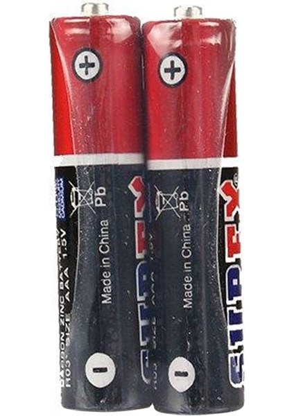 Supex R03 1.5V Aaa Çinko Karbon Ince Kalem Pil 60LI Paket (4767)