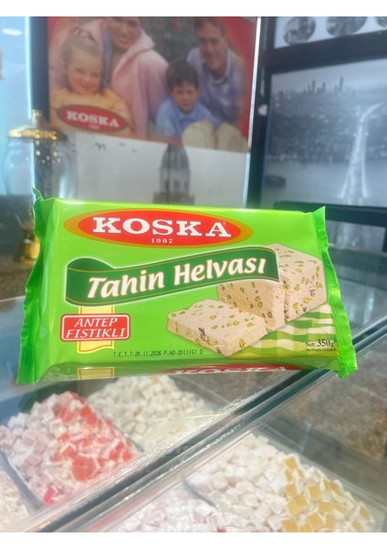 Paket Fıstıklı Helva 350 gr Koli 12 Adet