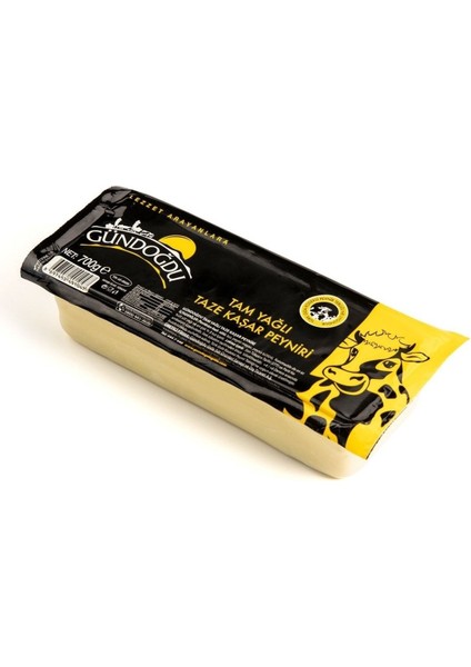 Taze Kaşar Peyniri 700GR + Silindir Tereyağı 1000GR Paketi
