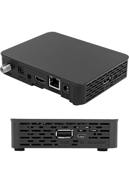 Plato Jumbo Lınux Tabanlı Ethernet Girişli Ip Tv Uydu Alıcısı (Youtube*wifi* Dolby) (4767)