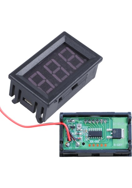 IC278-1 Dijital Voltmetre Dc 5-120V 2 Pin