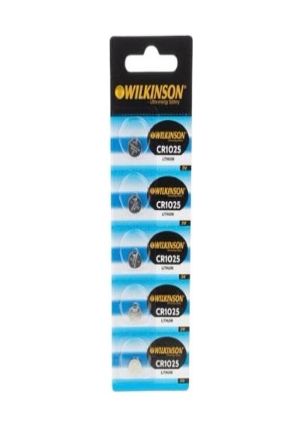 CR1025 3V Pil Lityum 5 Li-2 Adet-Erpilsan Elektronik