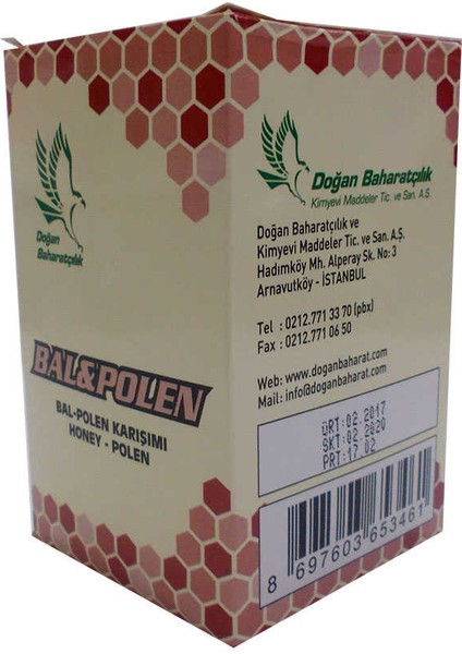 Bal Polen Karışımı 230 gr fiyatları