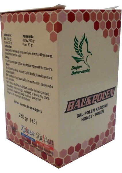 Bal Polen Karışımı 230 gr modelleri