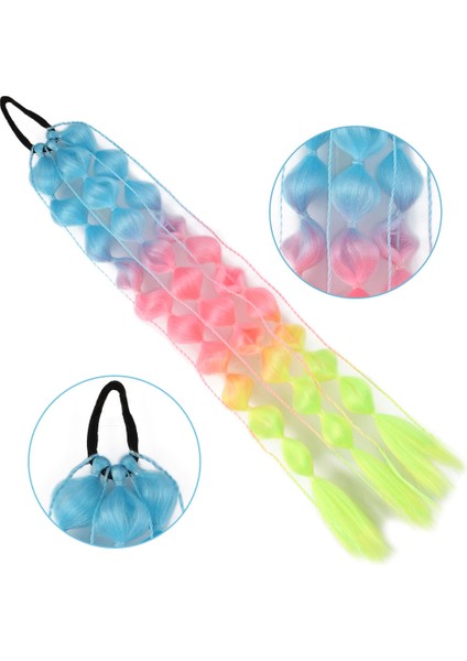 Balon Örgülü Lastikli At Kuyruğu / ACM20