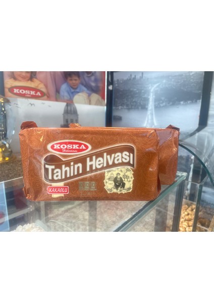 Paket Kakaolu Helva 1 kg Koli 12 Adet modelleri