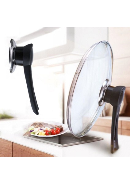 1 Adet Isıya Dayanıklı Dikey Tasarım Tencere Kapağı Kolu
