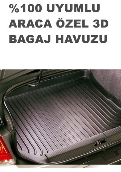 Fiat Doblo Geniş Aile 2010-2022 Özel Üretim Lüx Oto Bagaj Havuzu