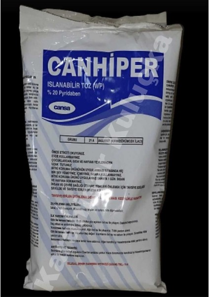 Canhiper 1 kg Canhiper Köpek, Kedi, Tavuk, Hayvan Barınakları ve Kümesteki Bit Pire Temizliği