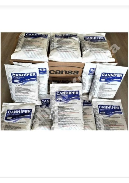 Canhiper 1 kg Canhiper Köpek, Kedi, Tavuk, Hayvan Barınakları ve Kümesteki Bit Pire Temizliği