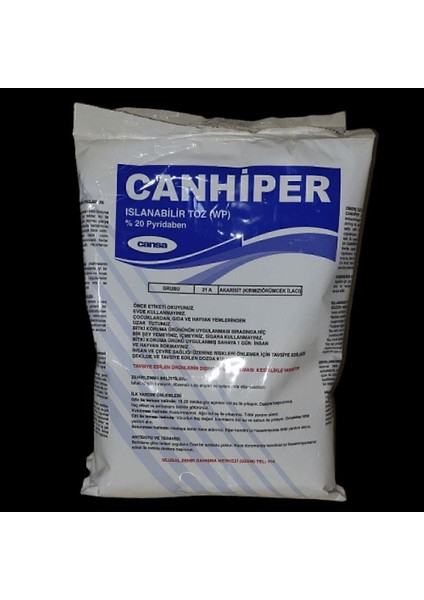Canhiper 1 kg Bit, Kene, Pire, Hayvan Biti Ilacı Kedi, Köpek Biti