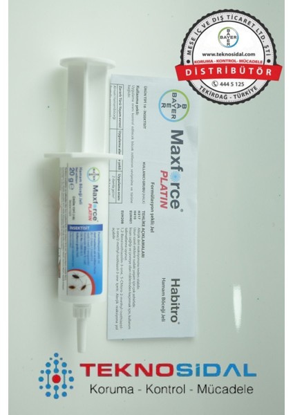 Maxforce 2 Adet Maxforce Platin Hamam Böceği Jeli Kokusuz Böcek Ilacı Jel SKT.2027 fiyatları