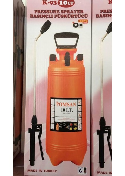 10 Lt Ilaçlama-Gübreleme Pompası, Ilaçlama Makinası, Püskürtme Pompası, Dezenfektan Pompası, Fısfıs
