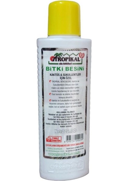 Tropikal Bitki Besini modelleri