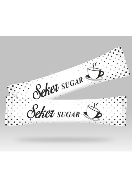 Stick Şeker Özel Üretim Desenli Tasarım F (Siyah Beyaz) x 1000'li