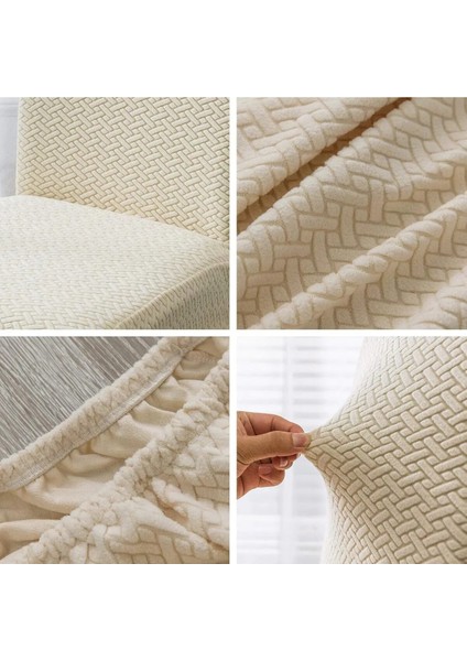 Baqdo Tuğla Desen Yüksek Kaliteli Sandalye Kılıfı, Sandalye Örtüsü, Lastikli, Likralı, Yıkanabılır 1 Adet modelleri