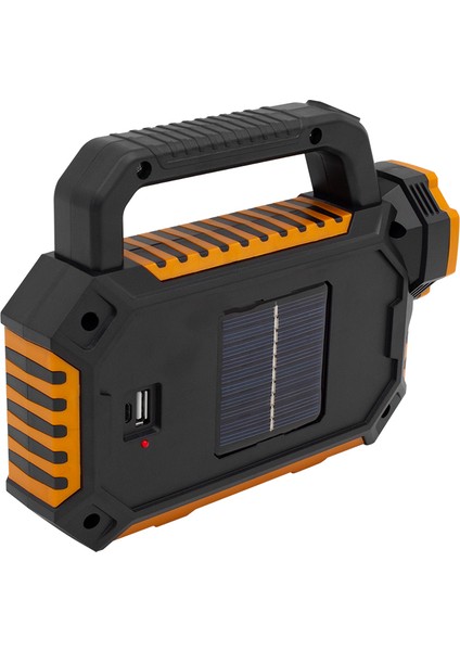 3 Çalışma Modlu 6 Cob Ledli Taşınabilir Solar Lamba