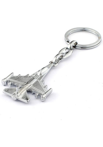 Savaş Uçağı Anahtarlık Metal
