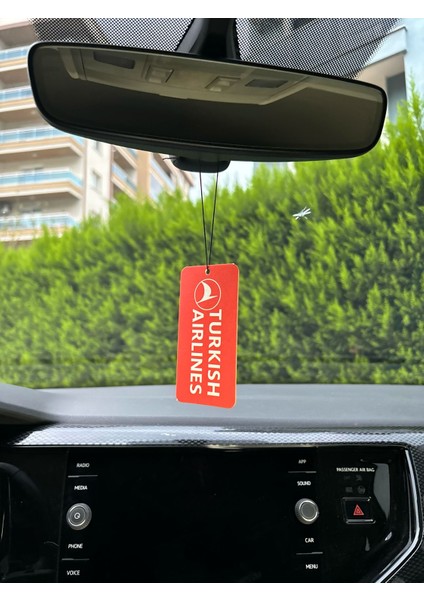Oto Koku Turkish Airlines Araba Kağıt Asma Koku 2 Adet