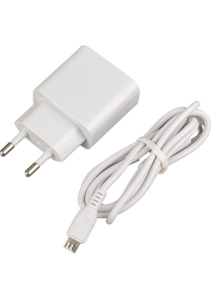 WK-21436 M7 2.1 Amper Şarj Başlık Adaptörü + Mıcro USB Kablo (No:3) (4767)