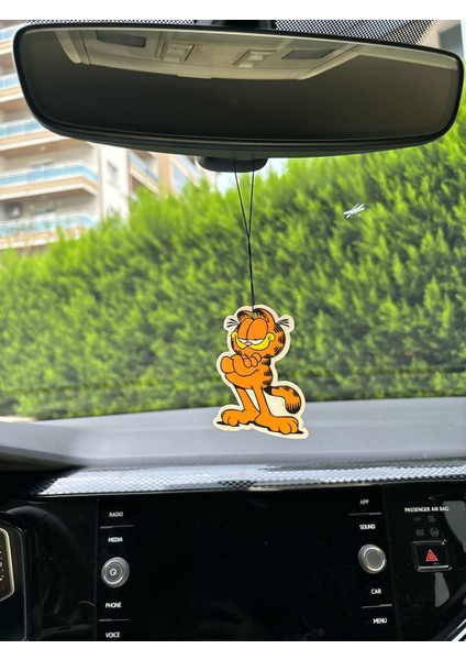 Oto Koku Garfield Araba Kağıt Asma Koku 2 Adet