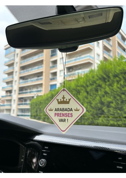 Oto Koku Arabada Prenses Var Araba Kağıt Asma Koku 2 Adet modelleri