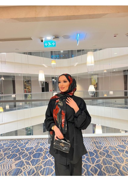 Yarasa Kollu Şalvar Pantolonlu Takım modelleri