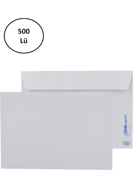 Asil Doğan Kare Zarf (Mektup) Extra Tutkallı 11.4 x 16.2 90 gr