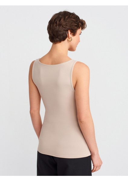 20977 Kalın Askılı Poliamid Atlet-Taş fiyatları