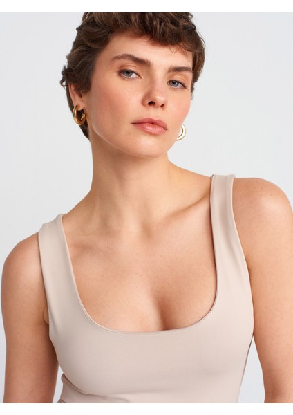 20977 Kalın Askılı Poliamid Atlet-Taş fırsatları