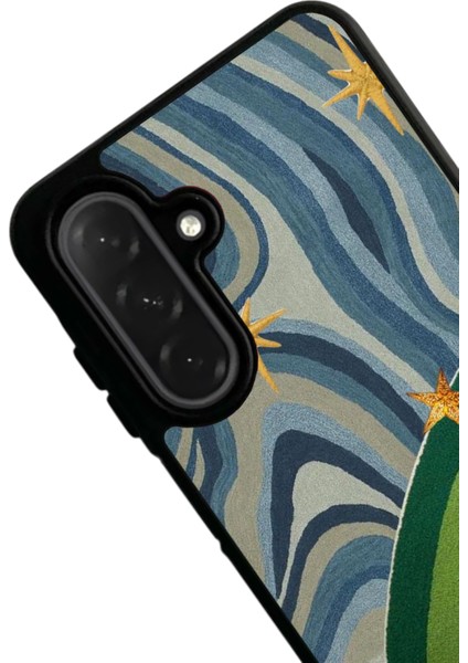 Samsung Galaxy A26 Siyah Baskılı Silikon Kılıf A++ Kalite Koruma fırsatları