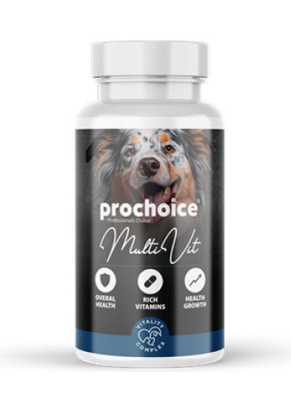 60 Tablet x 12 Adet Köpekler İçin Multivitamin