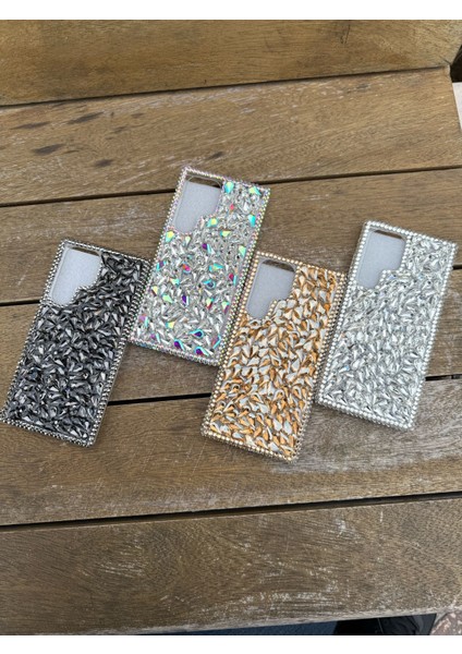 Samsung S23 Ultra Fosforlu Diamond Taşlı Telefon Kılıfı
