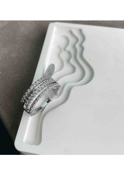 Taşlı Silver Yüzük
