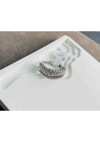 Taşlı Silver Yüzük