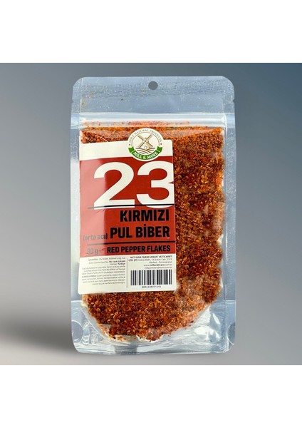 N°23 Kırmızı Pul Biber (Orta Acı) 90 gr