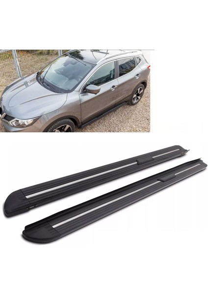 Nissan qashqai yan basamak marşbiyel koruma 2014 / 2019 siyah