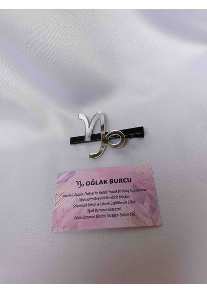 Oğlak Burcu Sembollü Pens Toka fiyatları