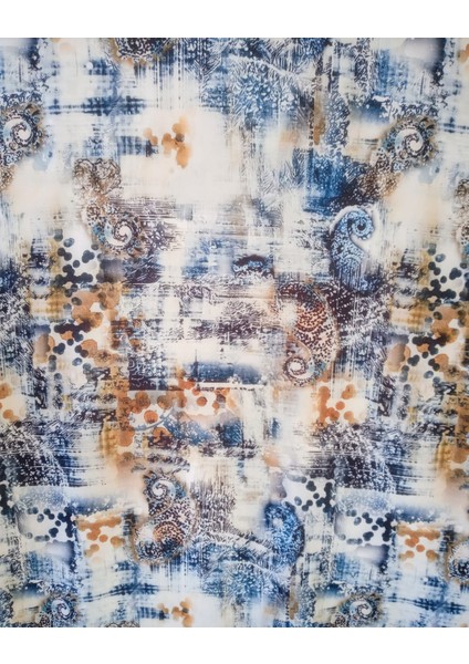 Ithal Krep Çok Renkli Etnik Desen Şal fırsatları