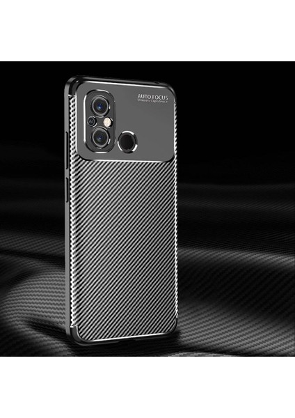 Xiaomi Redmi 12C Uyumlu Kılıf Karbon Görünümlü Kamera Koruyculu Mat Kaymaz Slikon Kapak fiyatları