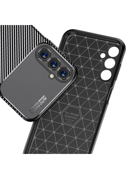 Samsung Galaxy A25 Uyumlu Kılıf Karbon Görünümlü Kamera Koruyculu Mat Kaymaz Slikon Kapak modelleri