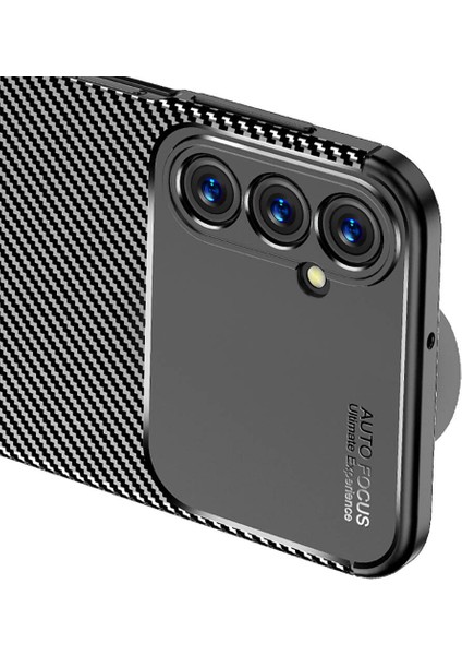 Samsung Galaxy A25 Uyumlu Kılıf Karbon Görünümlü Kamera Koruyculu Mat Kaymaz Slikon Kapak fırsatları