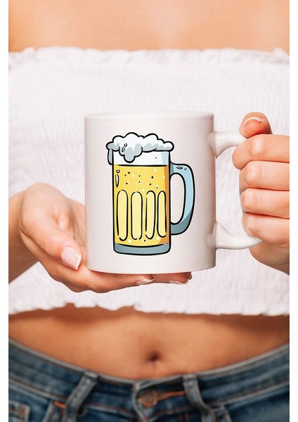 Beer Tasarımlı Kupa Bardak