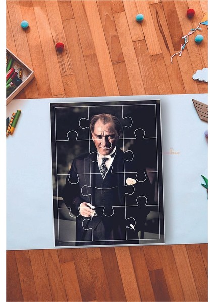 Atatürk 12 Parça Puzzle