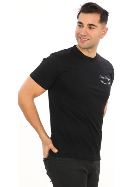 American Classic Ford Ranger Baskılı Özel Tasarım Siyah T-Shirt (Slim Fit) fırsatları