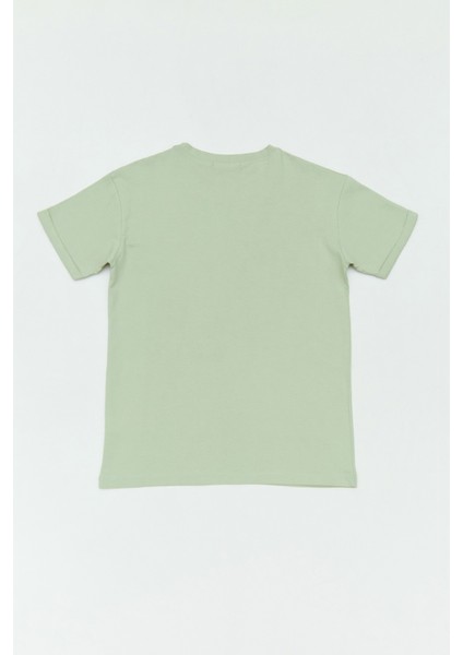 %100 Pamuk Yazı Baskılı Bisiklet Yaka Erkek Çocuk Tişört fiyatları