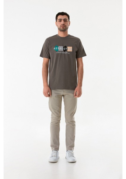 Baskılı Bisiklet Yaka Tişört fiyatları