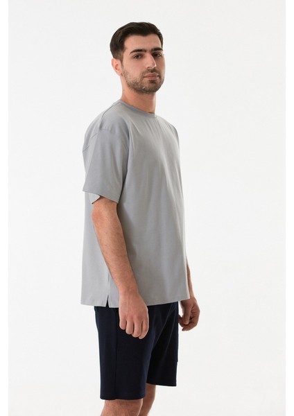 Basic Bisiklet Yaka Oversize Tişört indirimleri