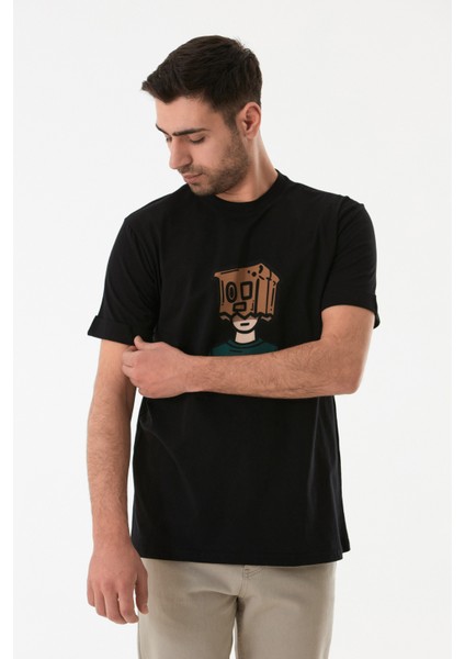 Dijital Baskı Bisiklet Yaka Tişört indirimleri